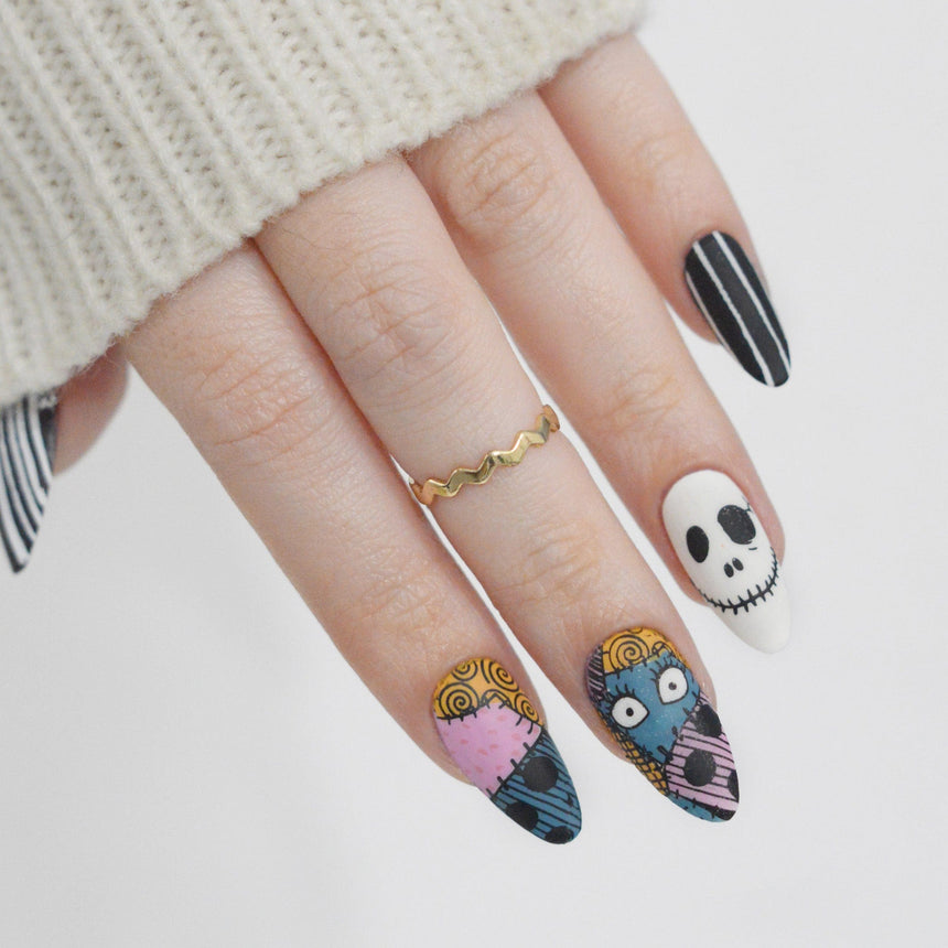 Build A Monster (M625) - Nail Stamping Plate