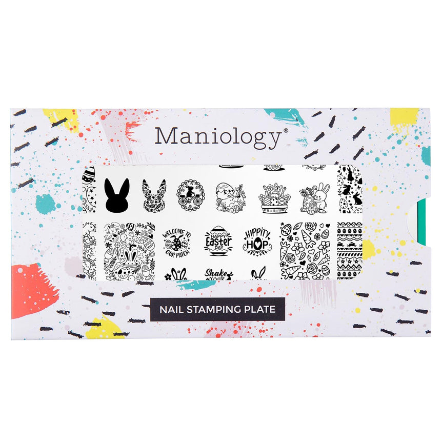 Bunny Bliss (M562) - Nail Stamping Plate