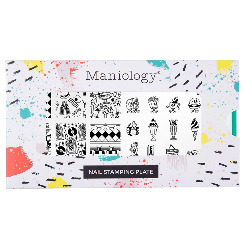 Carhop Casual (M598) - Nail Stamping Plate