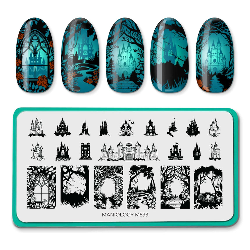 Castle's Keep (M593) - Nail Stamping Plate