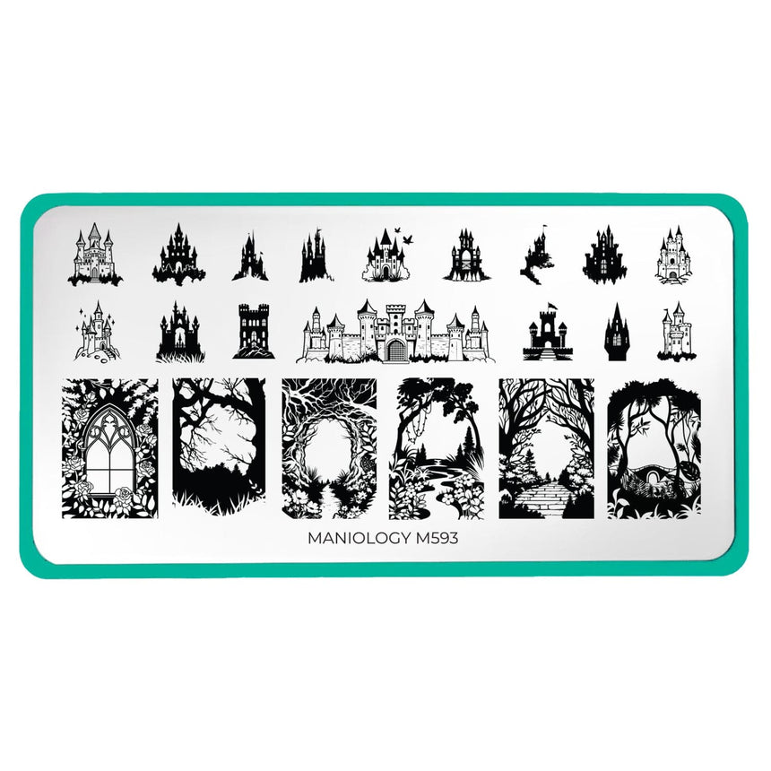 Castle's Keep (M593) - Nail Stamping Plate