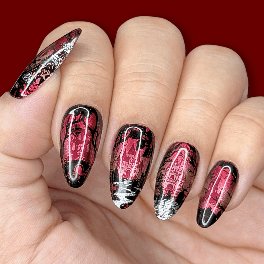 Castle's Keep (M593) - Nail Stamping Plate