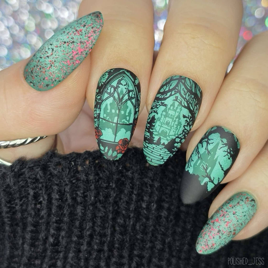 Castle's Keep (M593) - Nail Stamping Plate