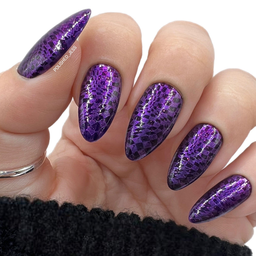 Checkmate (M326) - Nail Stamping Plate