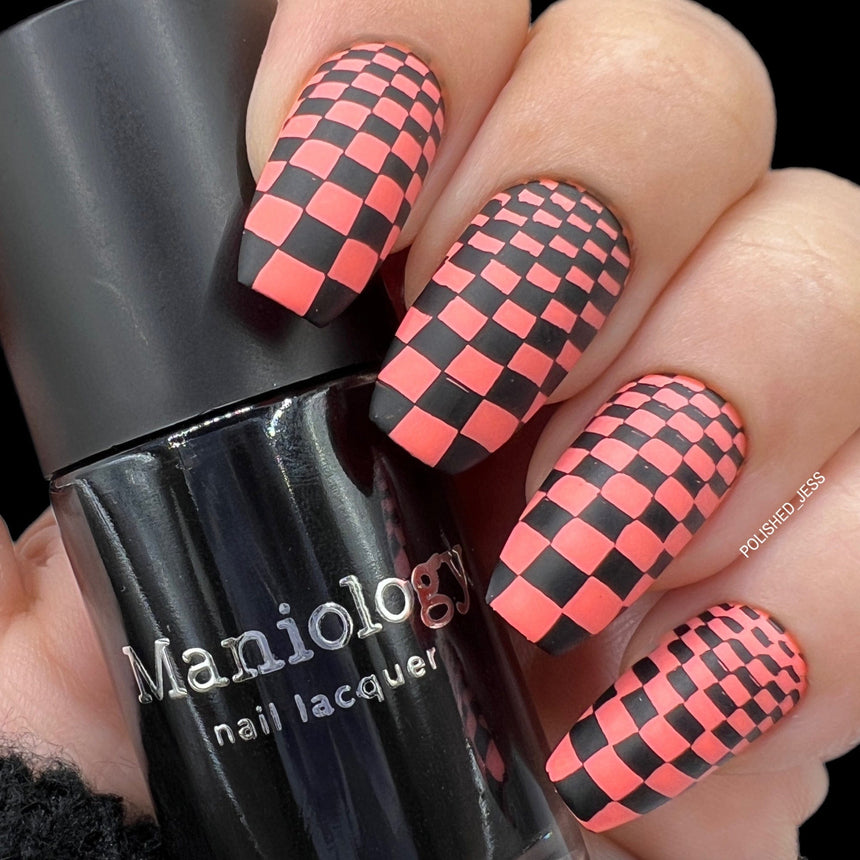 Checkmate (M326) - Nail Stamping Plate