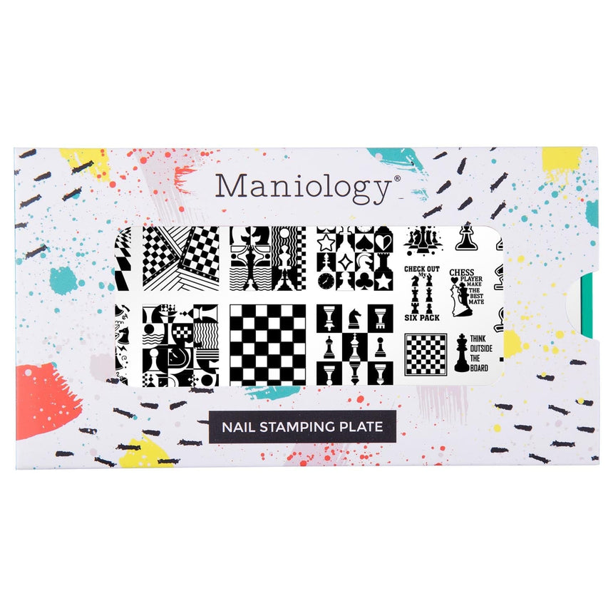 Chess Master (M406) - Nail Stamping Plate