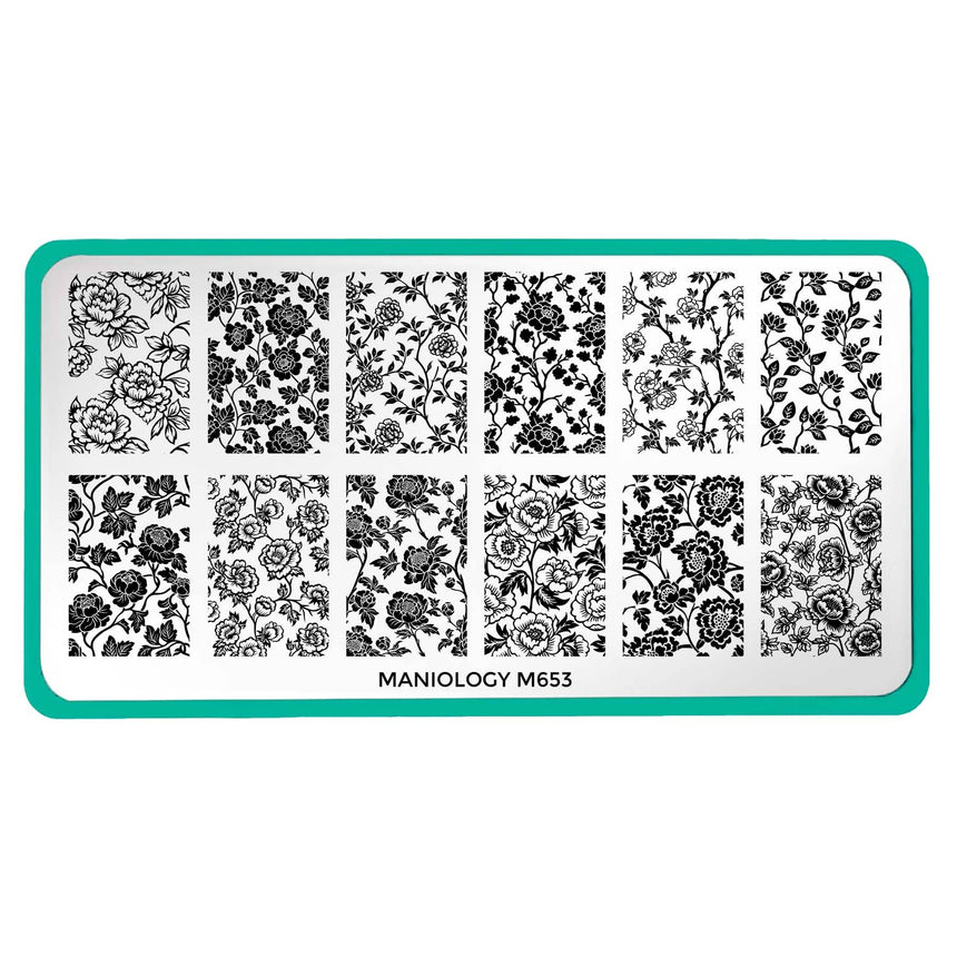 Chinoiserie (M653) - Nail Stamping Plate