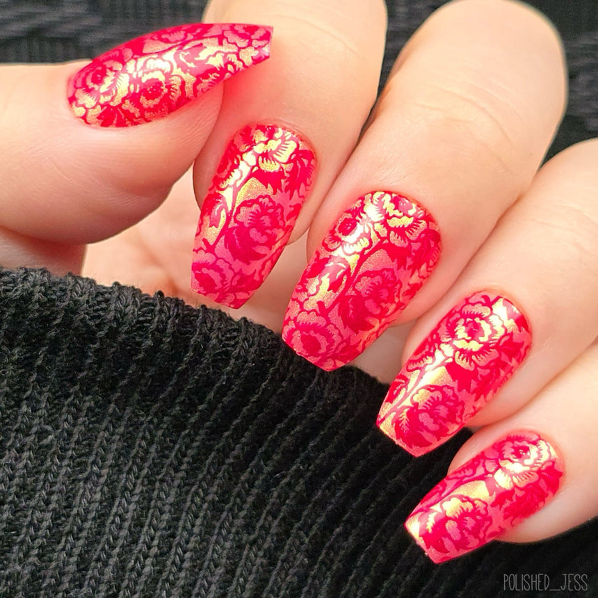 Chinoiserie (M653) - Nail Stamping Plate