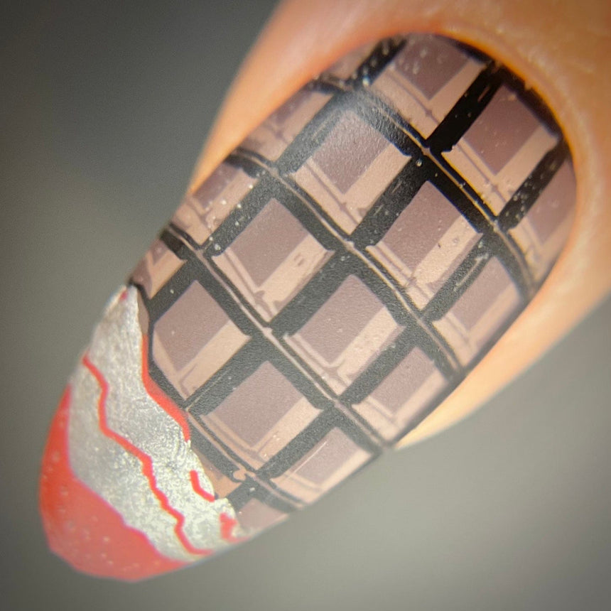 Chocolatier (M427) - Nail Stamping Plate