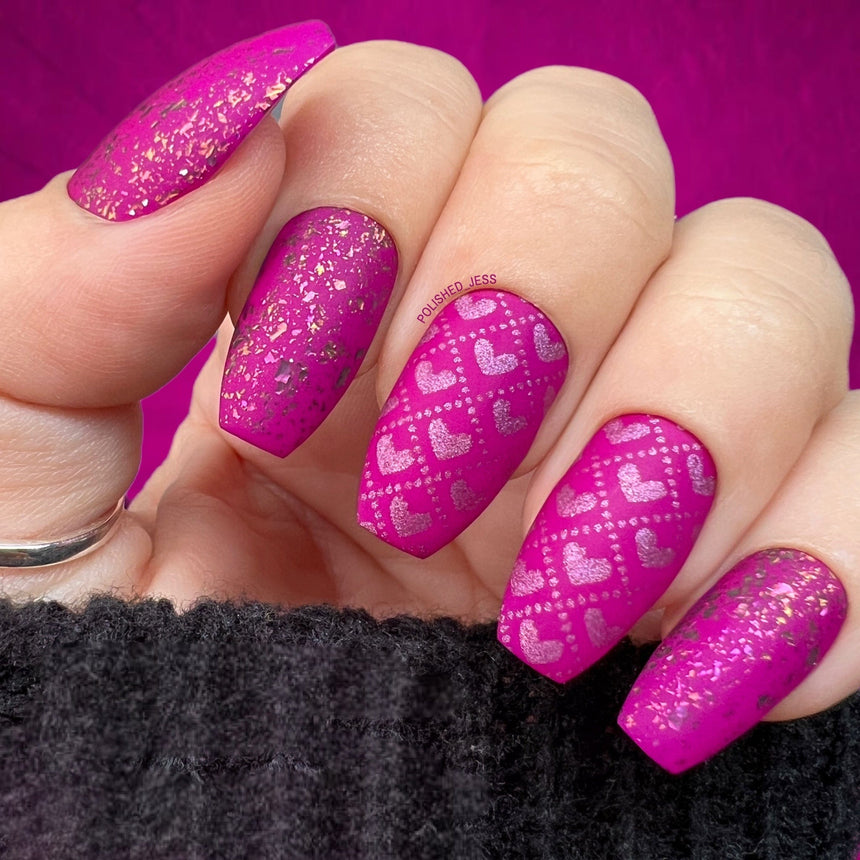Classic Beauty: Make a Wish (BM-XL356) - Nail Stamping Plate