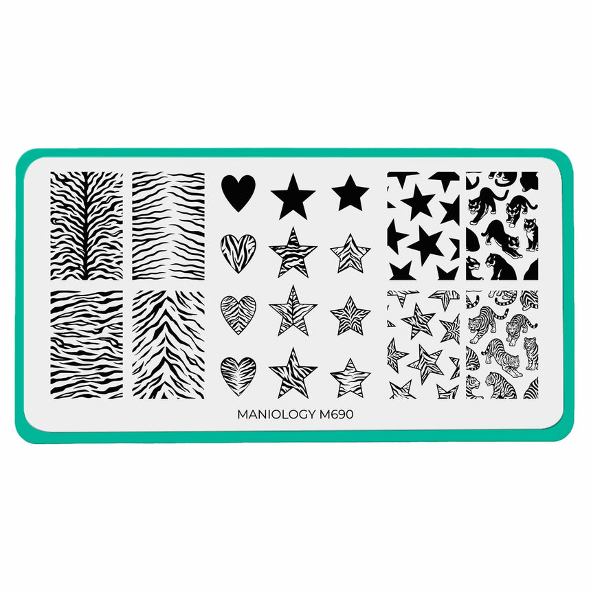Clawed and Dangerous (M690) - Nail Stamping Plate