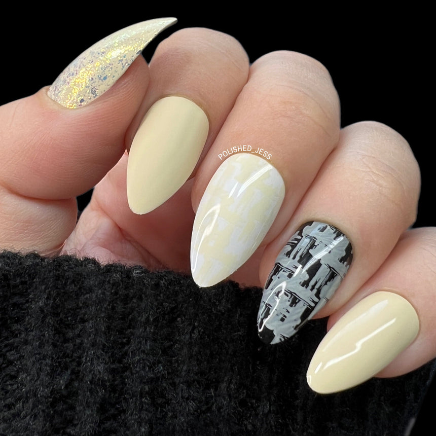 Coconut (B268) - Creamy Custard Stamping Polish