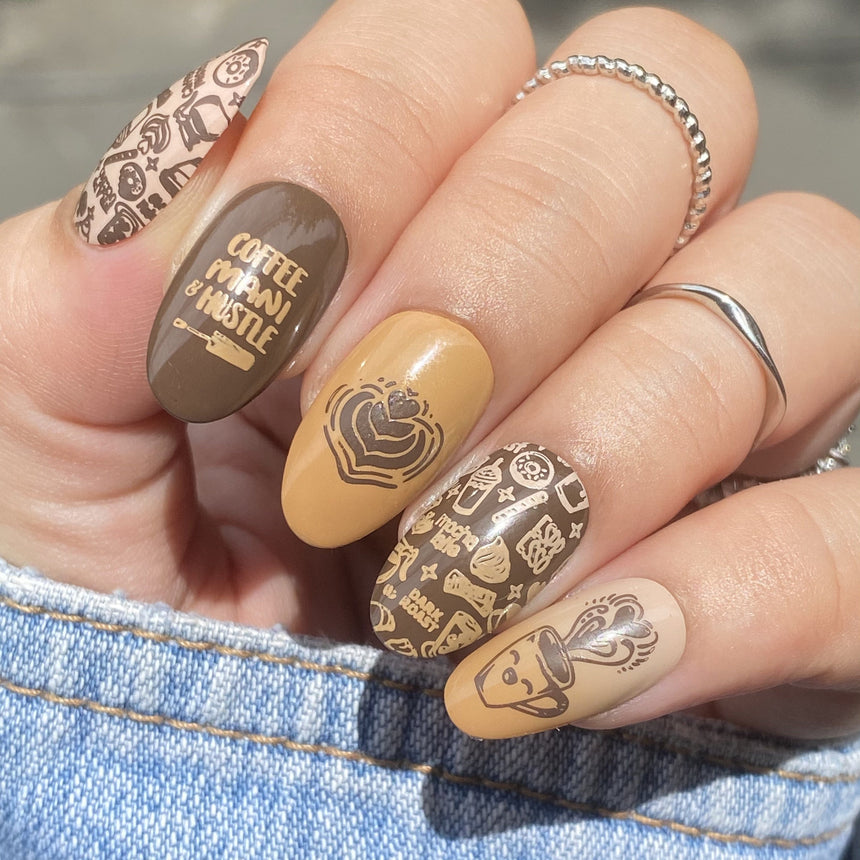 Coffee Lover: Nail Stamping Starter Kit