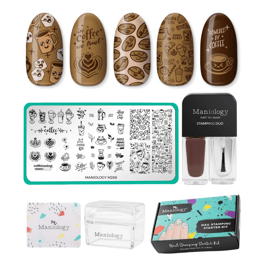 Coffee Lover: Nail Stamping Starter Kit