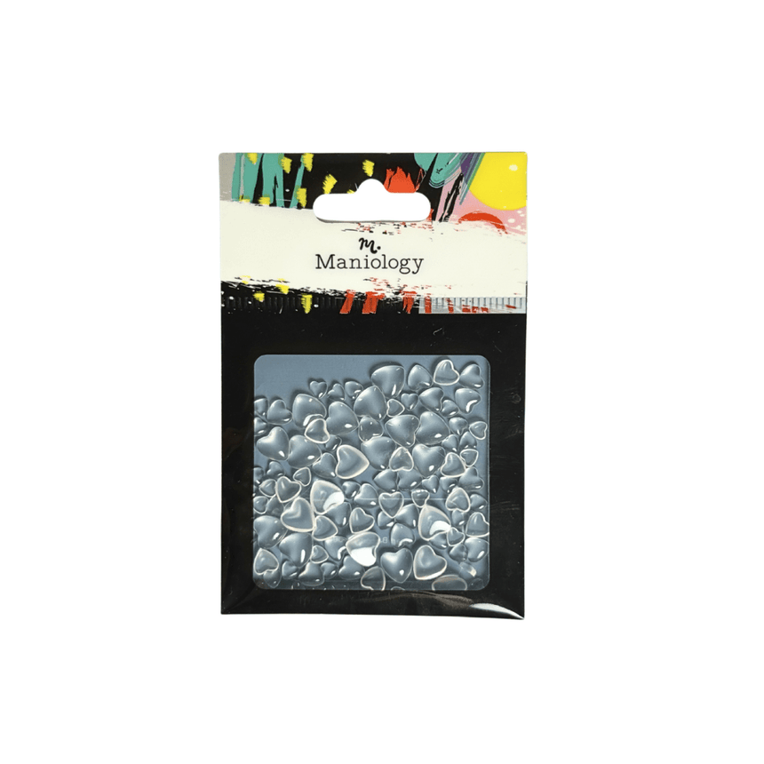 Color-changing heart studs