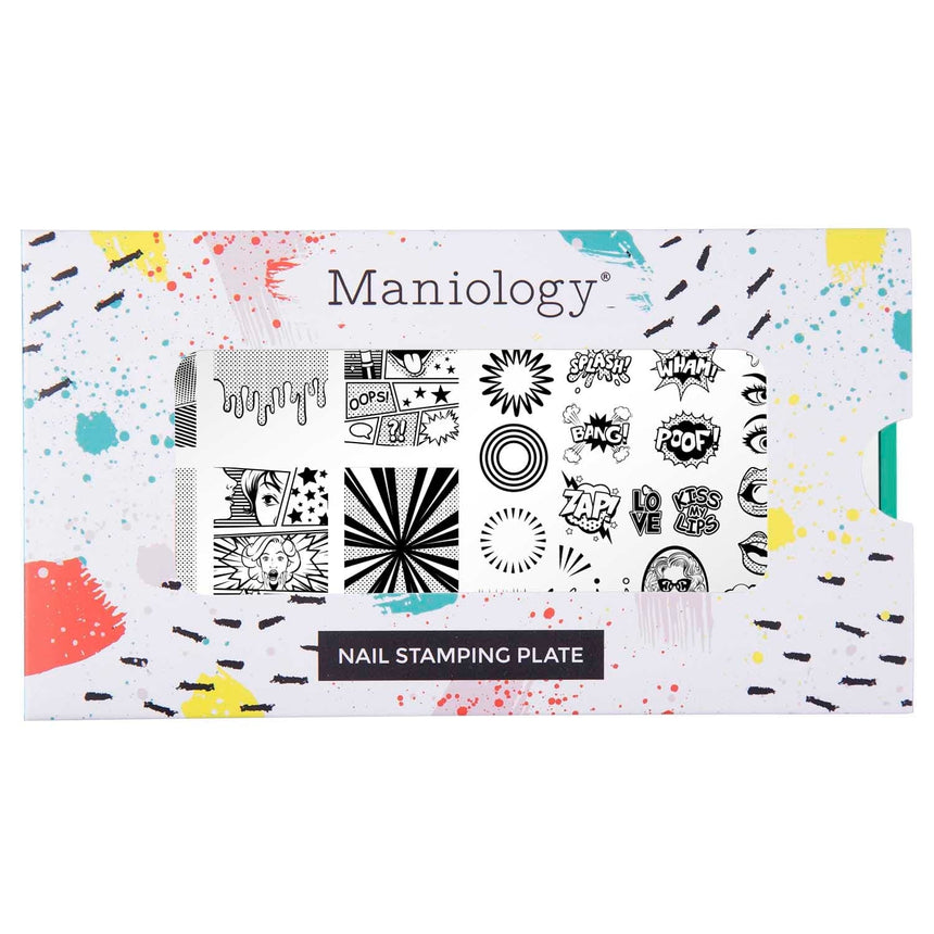 Comic Strip (M407) - Nail Stamping Plate