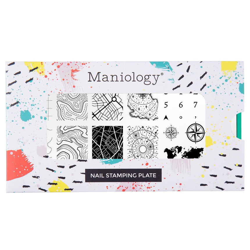 Compass Quest (M601) - Nail Stamping Plate