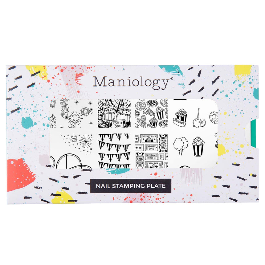 County Fair (M604) - Nail Stamping Plate