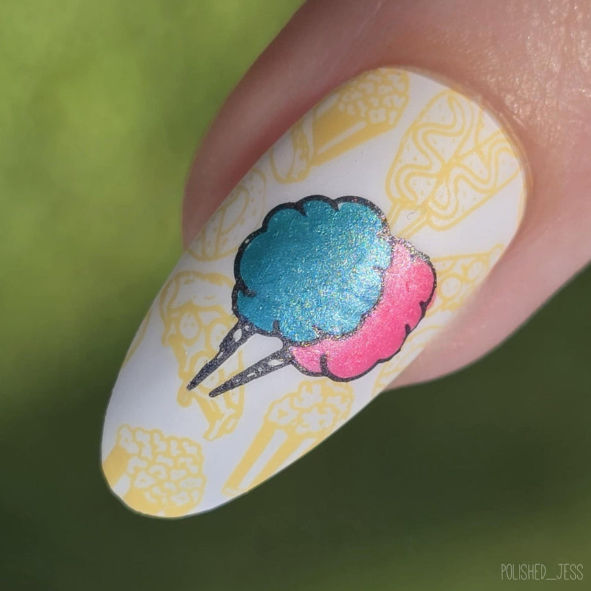 County Fair (M604) - Nail Stamping Plate