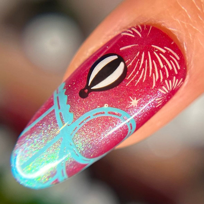 County Fair (M604) - Nail Stamping Plate