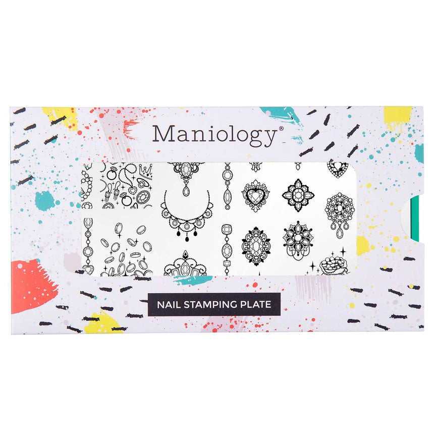 Crown Jewels (M594) - Nail Stamping Plate