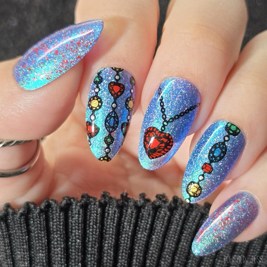 Crown Jewels (M594) - Nail Stamping Plate