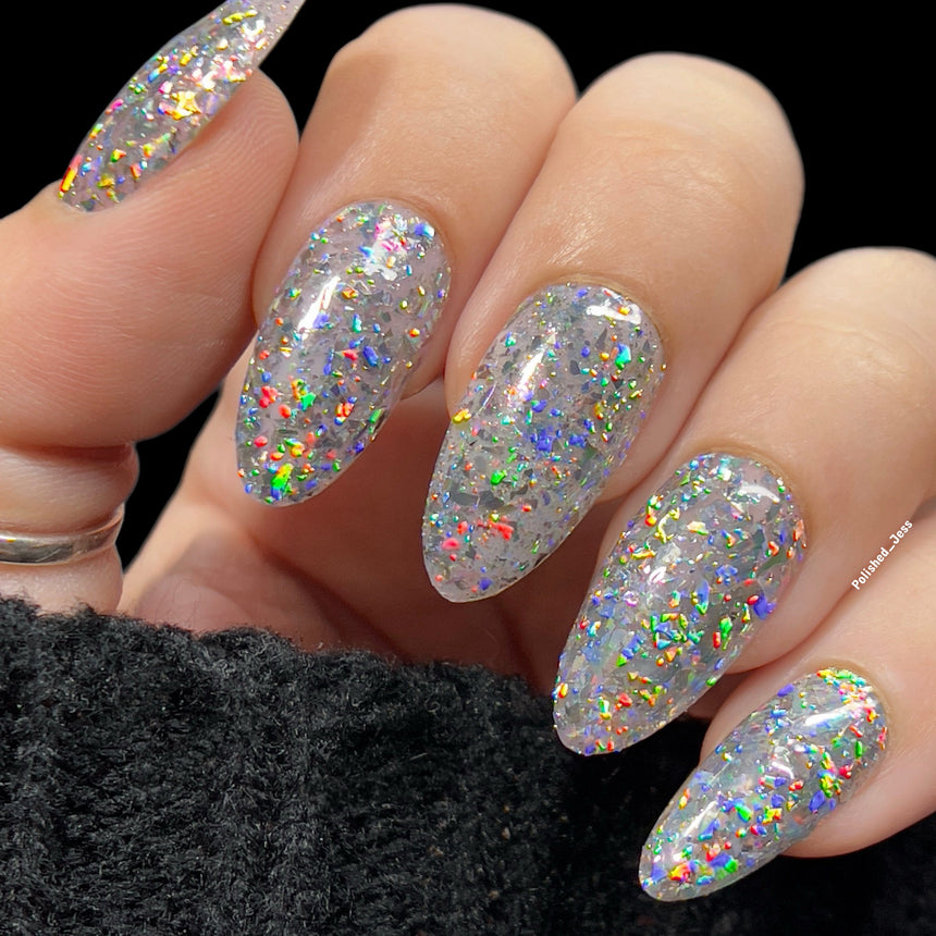Crushed (NA031) - Holographic Shard Glitter