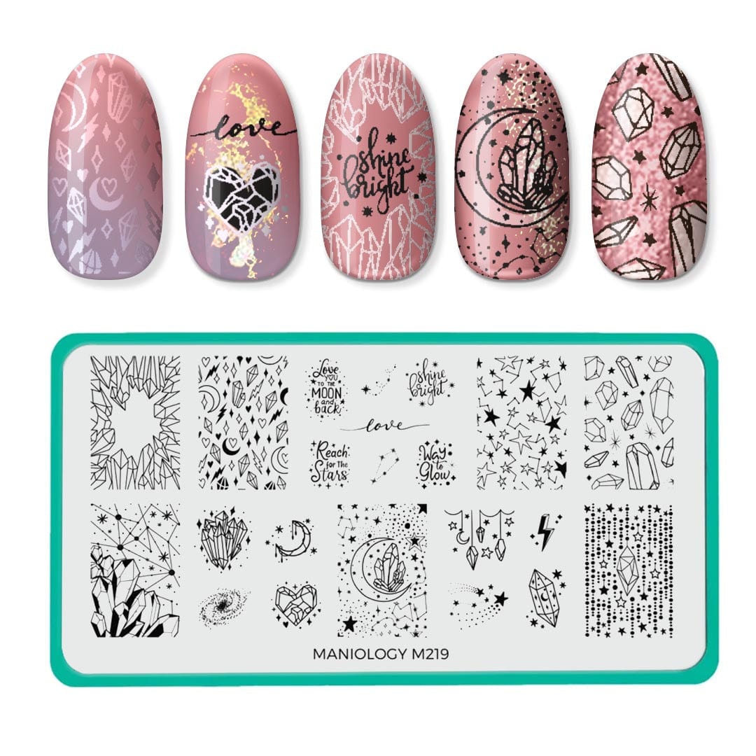 Crystal Galaxy: Space-Themed Nail Stamping Starter Kit