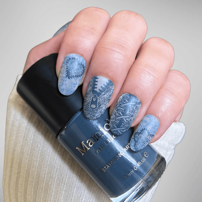 Cute Jeans (M631) - Nail Stamping Plate