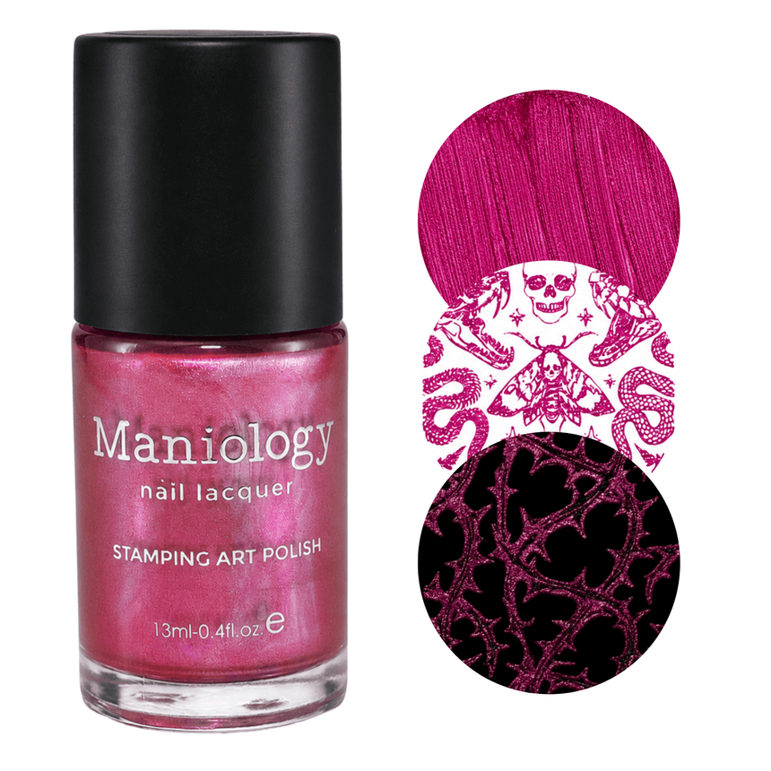 Dark Arts: Conjure (B600) - Red Metallic Stamping Polish