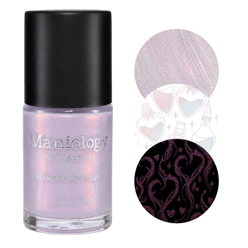 Dark Arts: Crystal Gazer (B599) - Sheer Purple Duochrome Stamping Polish