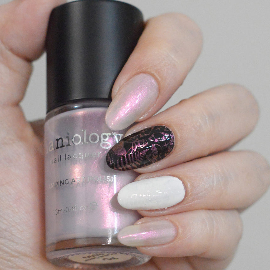Dark Arts: Crystal Gazer (B599) - Sheer Purple Duochrome Stamping Polish