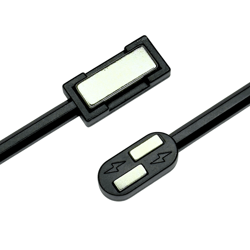 Double Ended Magnetic Lightning Wand for Magnetic Polishes