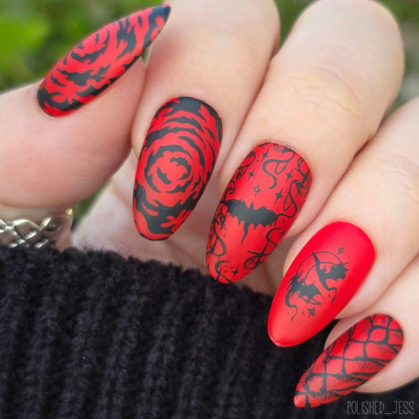 Dragon Heart (M577) - Nail Stamping Plate