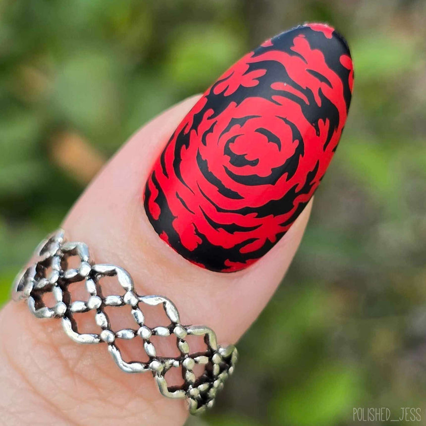 Dragon Heart (M577) - Nail Stamping Plate