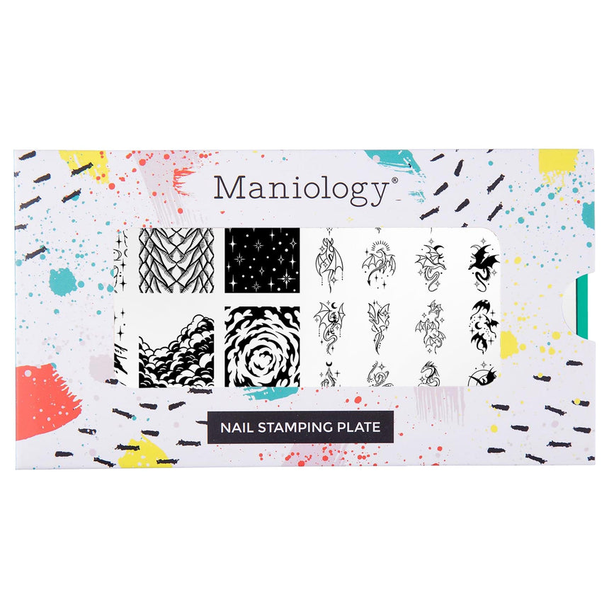 Dragon Heart (M577) - Nail Stamping Plate