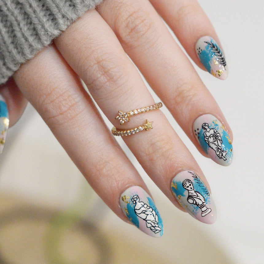 Elysian Escape (M582) - Nail Stamping Plate