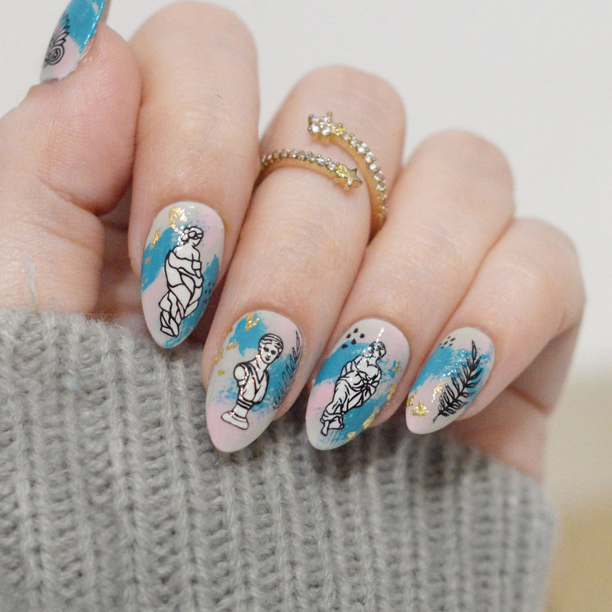 Elysian Escape (M582) - Nail Stamping Plate