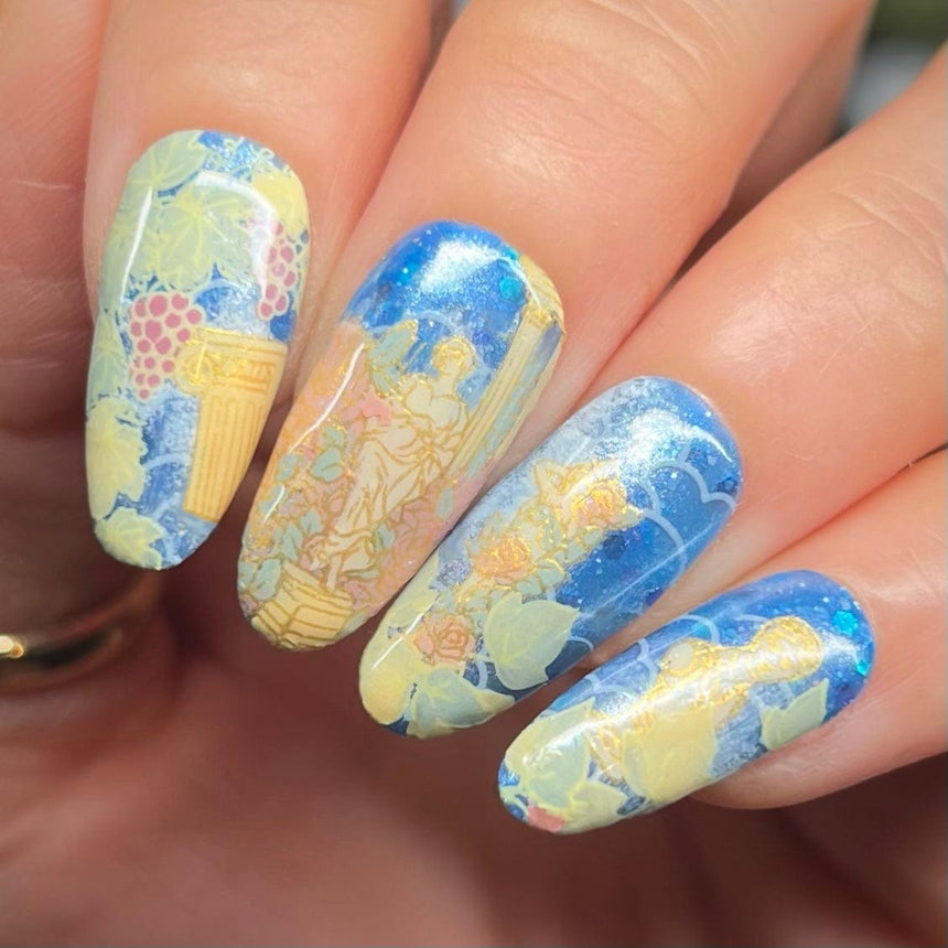 Elysian Escape (M582) - Nail Stamping Plate