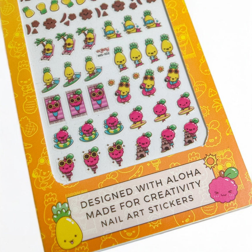 Enjoy Snacks x Maniology - Snacks Heaven Nail Art Sticker