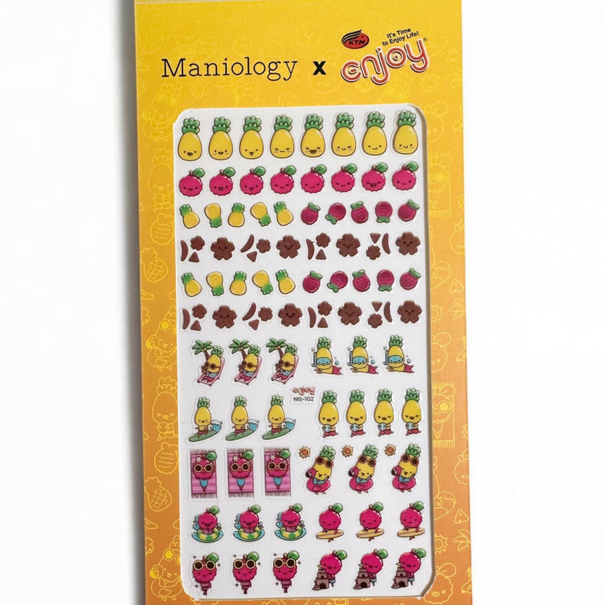 Enjoy Snacks x Maniology - Snacks Heaven Nail Art Sticker