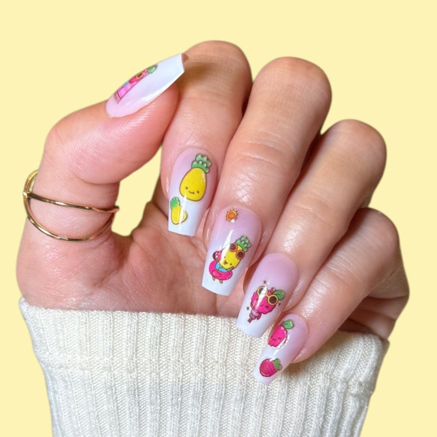 Enjoy Snacks x Maniology - Snacks Heaven Nail Art Sticker