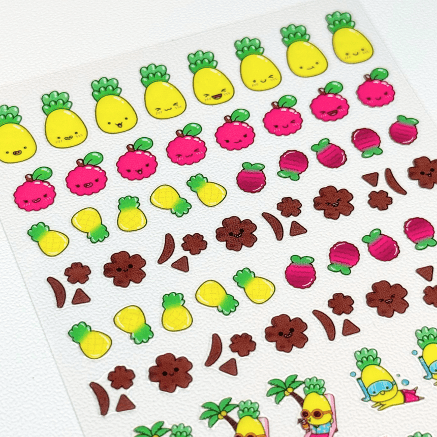 Enjoy Snacks x Maniology - Snacks Heaven Nail Art Sticker