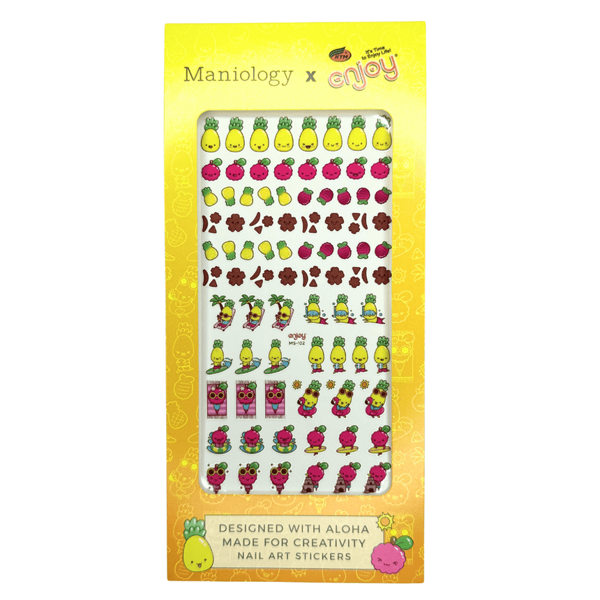 Enjoy Snacks x Maniology - Snacks Heaven Nail Art Sticker