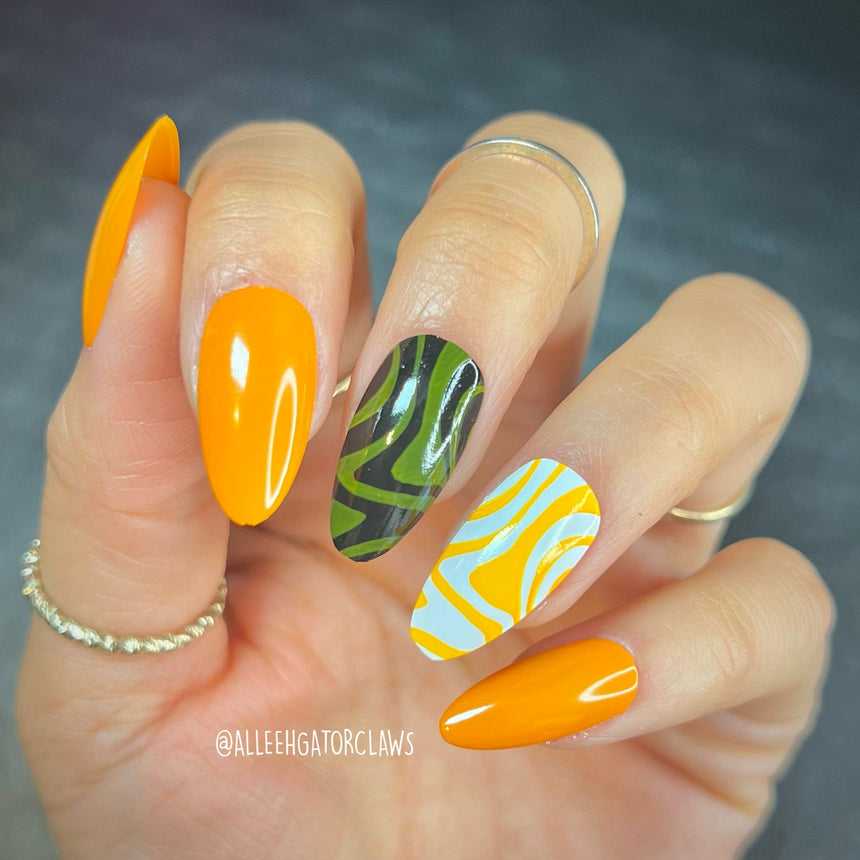 Essentials Bright Collection: Sunrise (B193) Sunny Marigold Stamping Polish