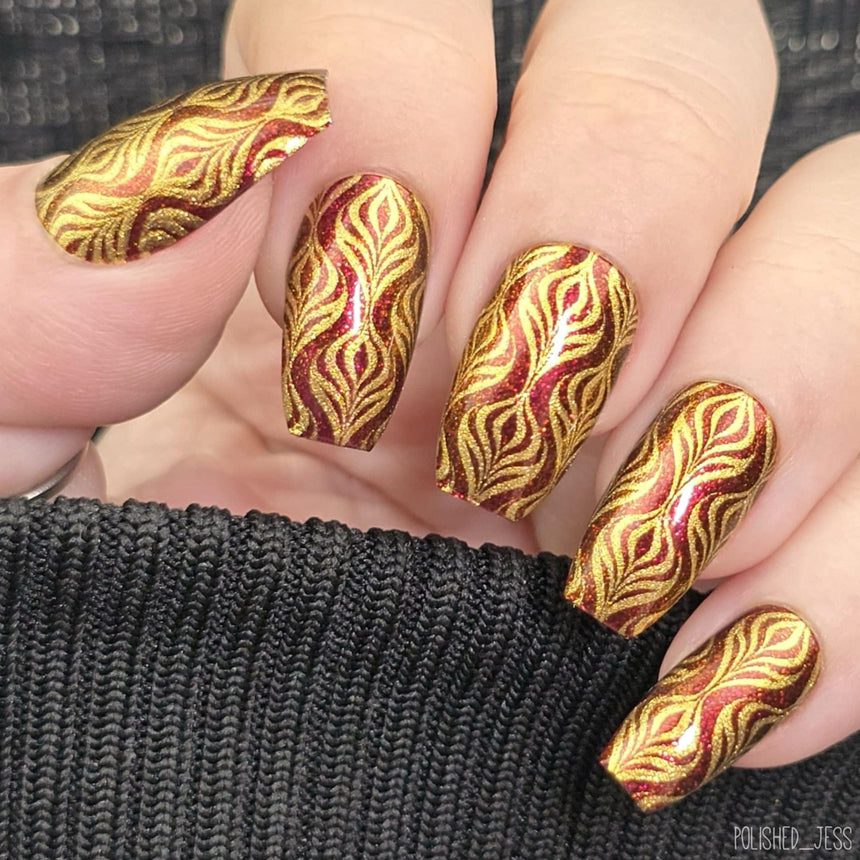 Etched in Steel (M655) - Nail Stamping Plate