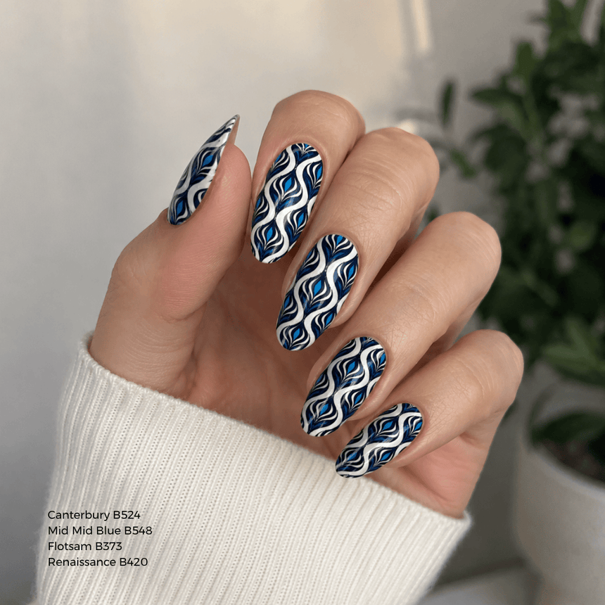 Etched in Steel (M655) - Nail Stamping Plate