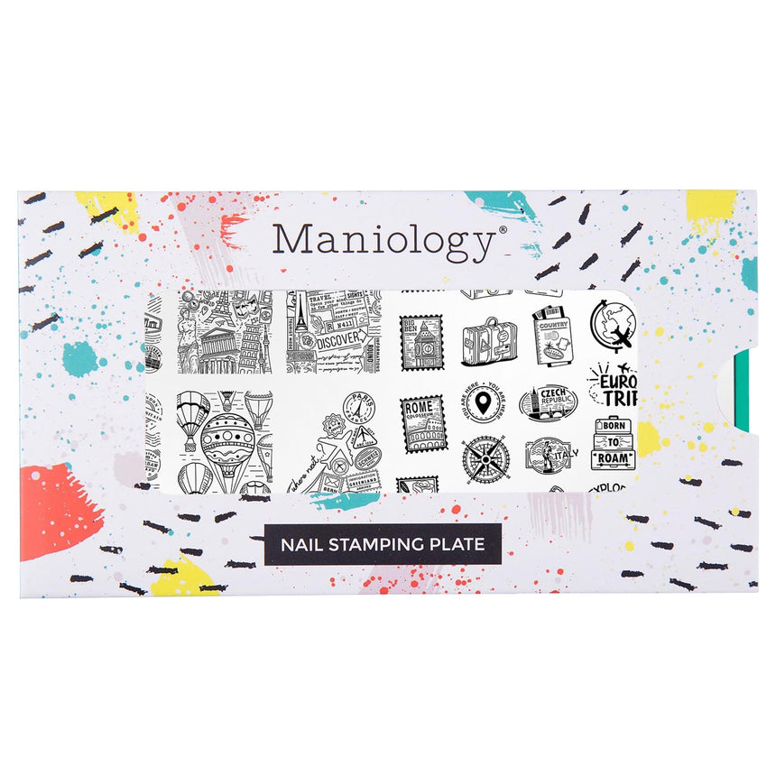 Eurotrip (M620) - Nail Stamping Plate