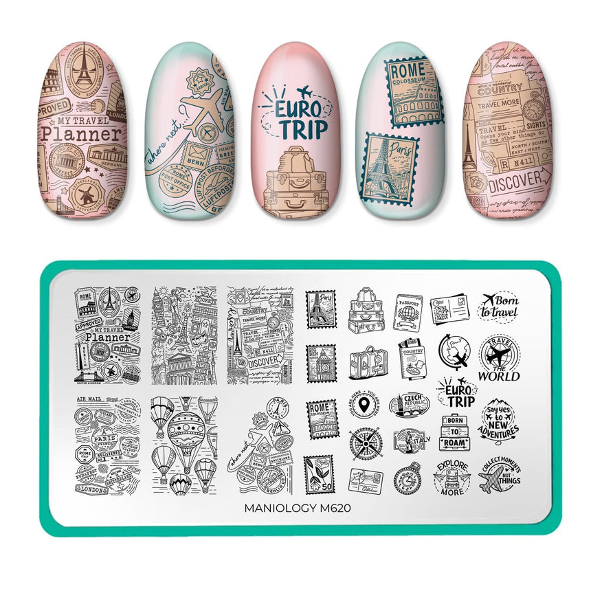 Eurotrip (M620) - Nail Stamping Plate