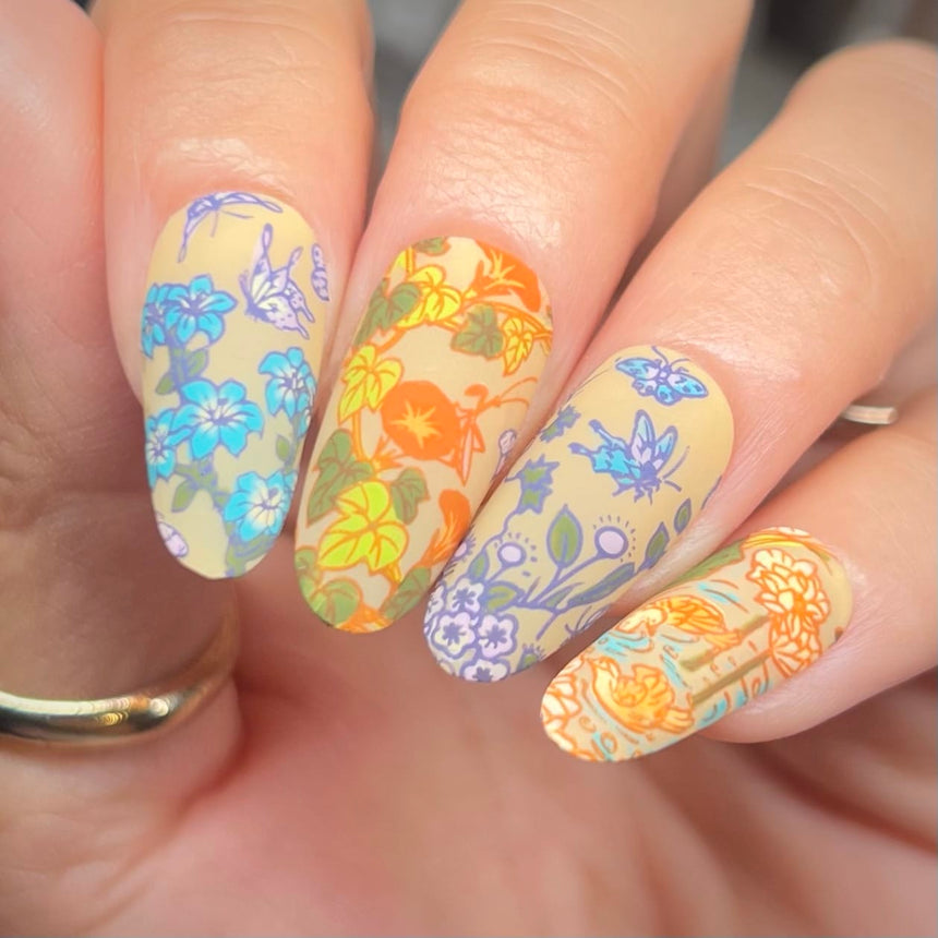 Everyday Beauties (M692) - Nail Stamping Plate
